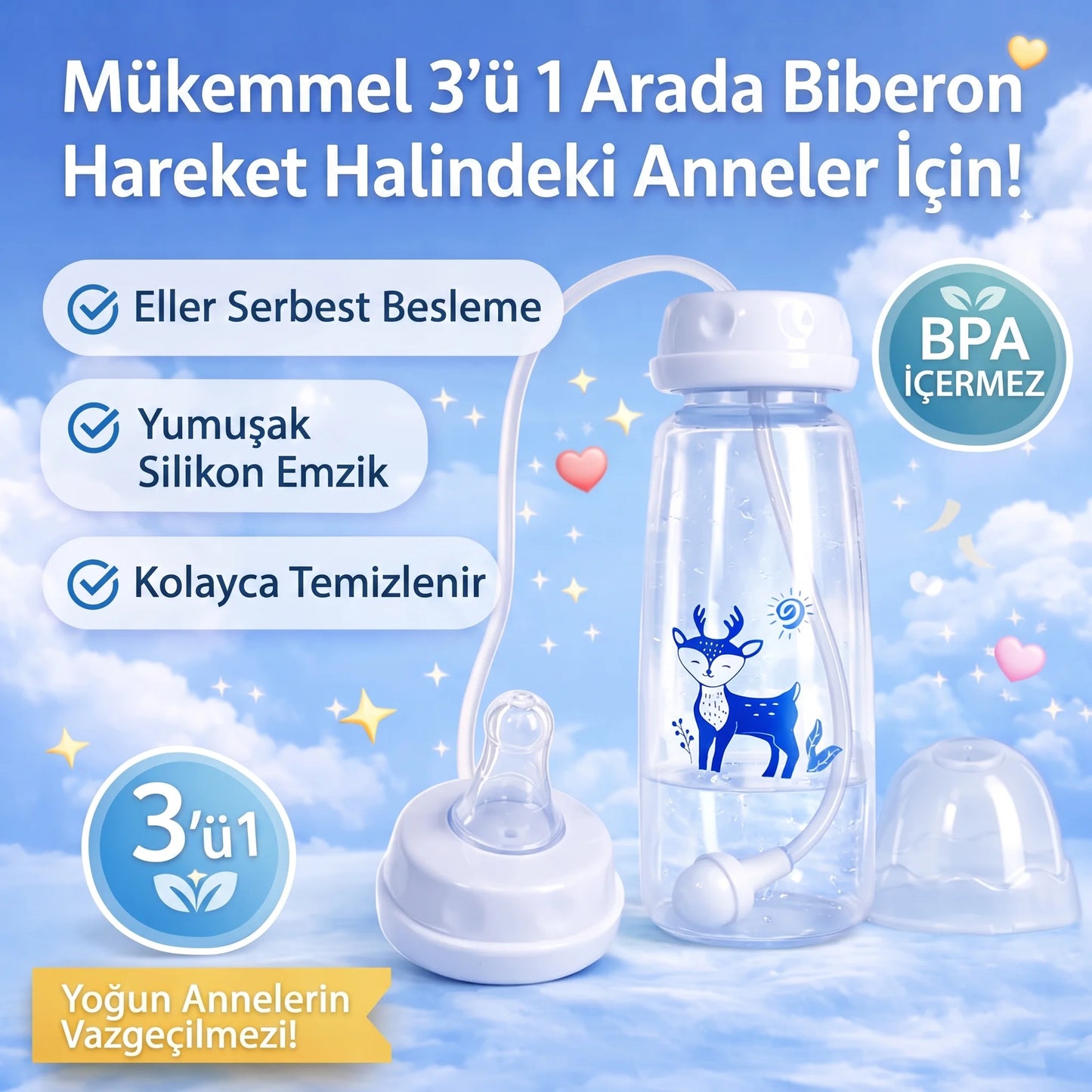 SipHaven - Uzatmalı Biberon